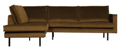 Online WOOOD Hoekbank Rodeo Links, Velvet