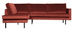 Online WOOOD Hoekbank Rodeo Links, Velvet
