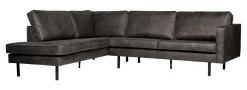 Discount WOOOD Hoekbank Rodeo PU, Links