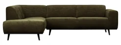Online WOOOD Hoekbank Statement Rib, 274cm