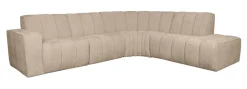 LABEL51 Hoekbank Vitoro Elite stof, kleur Clay