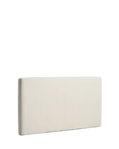 Hot Kave Home Hoofdbord Blok kleur Ecru