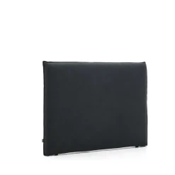 Discount Kave Home Hoofdbord Jaira Linnenmix, 150cm, kleur Antraciet
