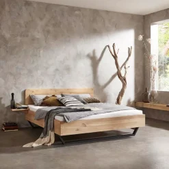 Sohome Houten Bed Mine massief eiken