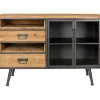 ZILT Industrieel Dressoir Clay 113cm