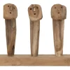 Clearance MUST Living Kapstok Liam Teakhout, Met 5 haken