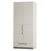 Sale WOOOD Kledingkast Pure Grenenhout, 2-deurs, kleur Dust
