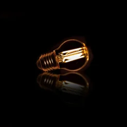 LifestyleFurn Kooldraadlamp Bol Mini E27 LED 4W goldline, dimbaar