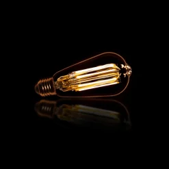 Discount LifestyleFurn Kooldraadlamp Peer E27 LED 6W goldline 14cm, dimbaar
