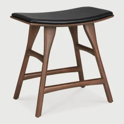 Discount Ethnicraft Krukje Osso Hout en Leder