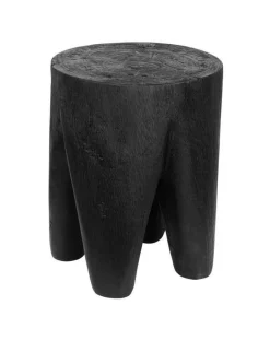Clearance MUST Living Krukje/Bijzettafel Tooth Suarhout, kleur Zwart