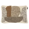 Outlet By-Boo Kussen Art 40 x 60cm, kleur Bruin
