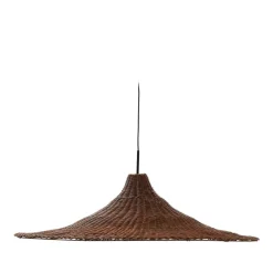 Kave Home Lampenkap Bladia Rotan, 90cm