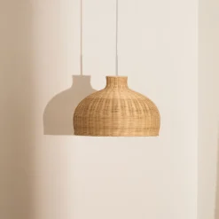 Best Kave Home Lampenkap Ennia Rotan, 38cm