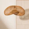 Kave Home Lampenkap Isora Rotan, 81 x 56cm