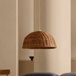 New Kave Home Lampenkap Jornets Rotan Naturel