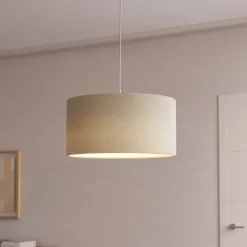 Best Kave Home Lampenkap Nazli Linnen, ø50cm Beige