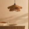 Best Kave Home Lampenkap Pontos Dubbel, Jute, 50cm