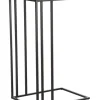 Online Light & Living Laptoptafel Roshan Marmer, kleur Bruin