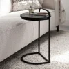Hot DTP Home Laptoptafel Soho Betonlook, 35cm, kleur Zwart
