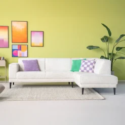 Online SEVN Loungebank Danielle kleur Crème