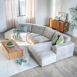 Sale SEVN Loungebank Elise kleur beige
