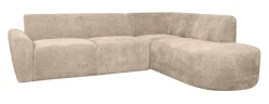Outlet LABEL51 Loungebank Espen Elite stof, kleur Clay