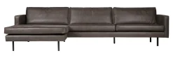 New WOOOD Loungebank Rodeo Links, Eco Leder