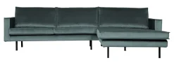Best WOOOD Loungebank Rodeo Rechts, Velvet