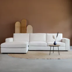 Clearance PEPP Interiors Loungebank Uno 304cm, kleur Off White