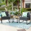 Best Artistiq Living Loungeset Cherylann 2 stoelen + tafel, Polyrotan