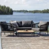 Outlet Nohr Loungeset Grizel Met bank, tafel en 2 stoelen