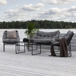 Nohr Loungeset Ingo Met bank, 2 loungestoelen en tafel