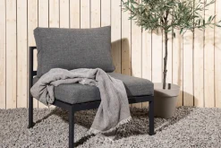 Best Nohr Loungeset Lasheka Middenmodule, kleur Grijs/Zwart Grijs / Zwart