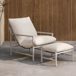 Online Nohr Loungestoel Antrone Met hocker