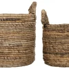 Hot MUST Living Mand Pretoria Bananenblad, Set van 2 stuks