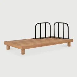 Best Ethnicraft Modulaire Loungebank Monocle Lounge met Arm, Teakhout Naturel