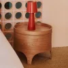 Best Kave Home Nachtkastje Octavia Essenhout, 55cm