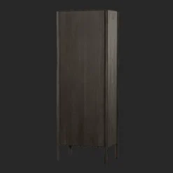 Hot Tower Living Opbergkast Amalfi Eiken, 190 x 70cm, kleur Basalt