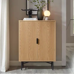 Sale Artistiq Living Opbergkast Shoua Eiken, 110 x 80cm