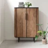 Outlet DTP Home Opbergkast Soho Teakhout en betonlook, 130 x 90cm