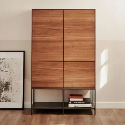 Sale Kave Home Opbergkast Vedrana Walnoot, 160 x 98cm