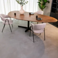 Outlet LABEL51 Organische Eettafel Rosie l Mangohout Nature