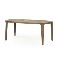 Hot Eleonora Organische Eettafel Taylor Mangohout Bruin