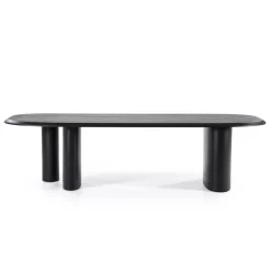 Outlet Eleonora Organische Eettafel Walter Eiken Zwart