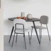 ZILT Organische Eettafel Yasmijn Teakhout, 111 x 108cm
