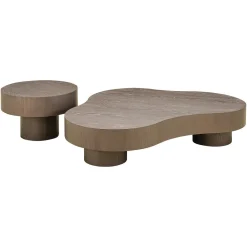 Hot Richmond Interiors Organische Salontafel Bogor Set van 2 stuks