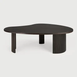 Online Ethnicraft Organische Salontafel Boomerang Hout, 126 x 74cm