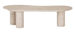 Hot DTP Home Organische Salontafel Curva Mortex, 130 x 69cm