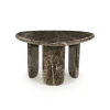 Clearance Eleonora Organische Salontafel Devin Marmer, 65 x 56cm